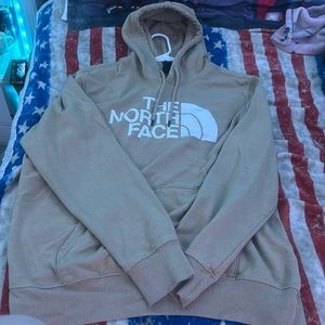 Tan North Face XL Men's Hoodie